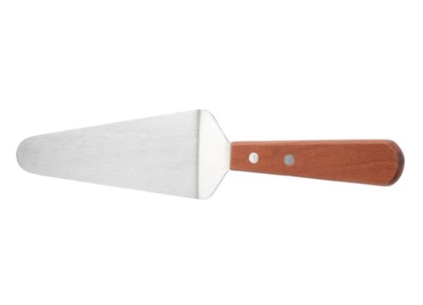 Pie Server with Offset, Wooden Handle - Image 2