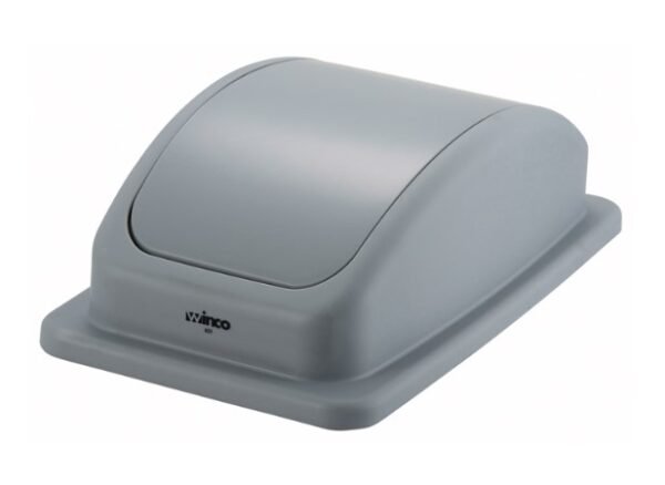 Counterbalanced swing lid