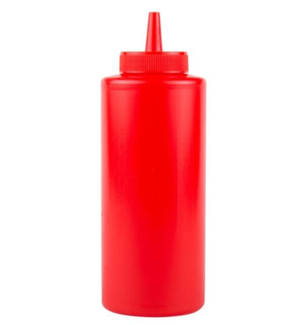 Red Regular Squeeze Bottles - Image 2