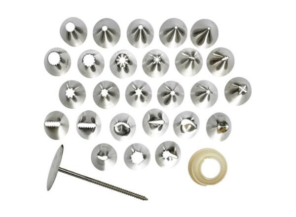 Cake Decorating Set, 26 Tips - Image 3