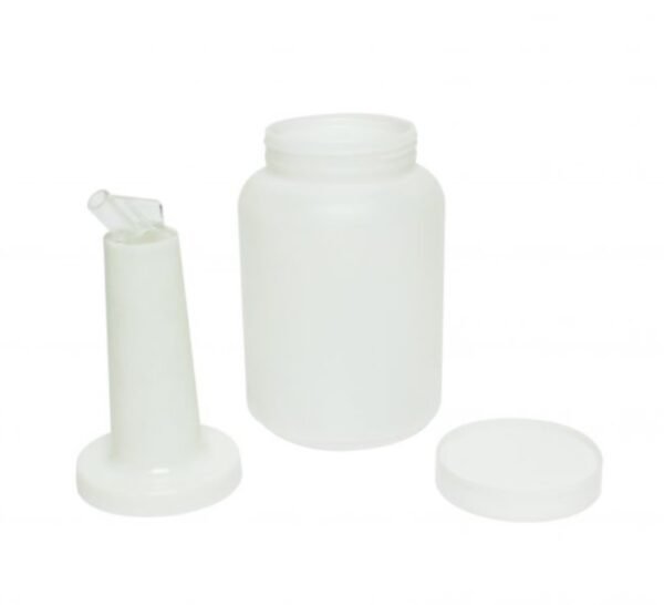2 QT STORER AND POUR, WHITE - Image 3