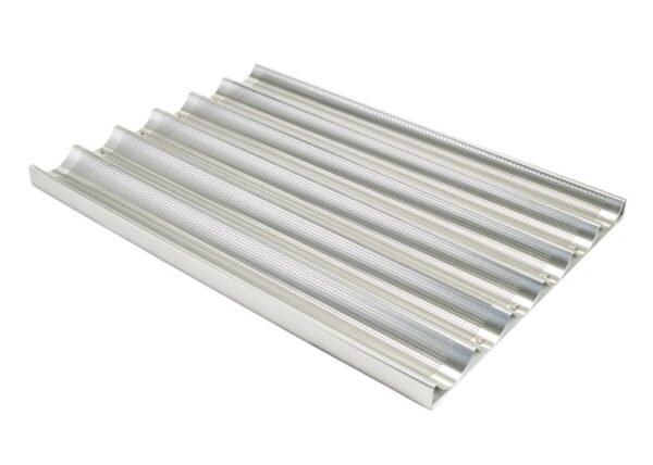 Aluminum Baguette Pans with Silicone Glaze - Image 2