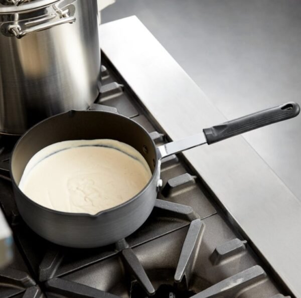 5 QT ANODIZED COATED SAUCE PAN